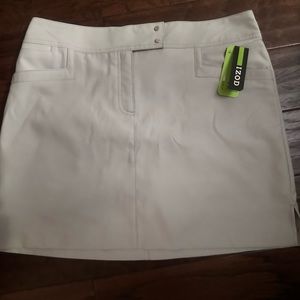Izod golf skort w soft shorts underneath Sz 12 NWT